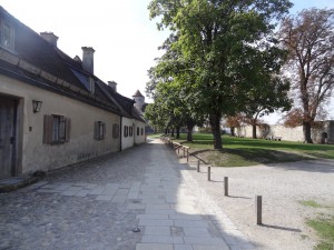 Burghof einer Vorburg